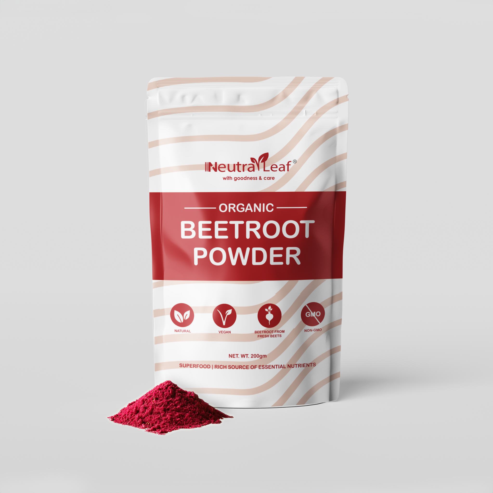 Neutraleaf Beetroot Powder – The Natural Superfood for Radiant Skin, Stronger Hair, and More Energy