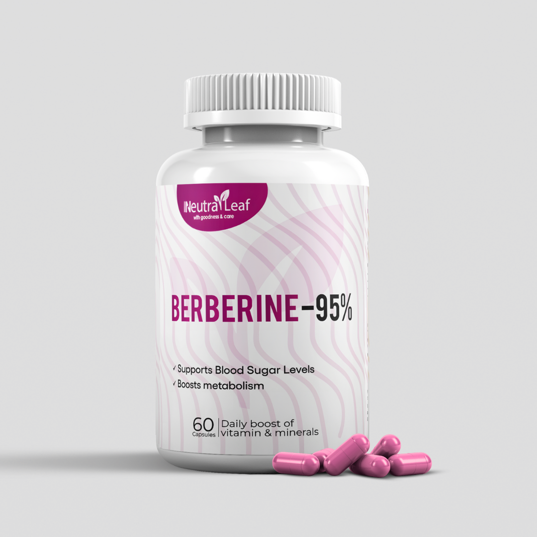 Neutraleaf Berberine - 95% Pack of 60 Capsule