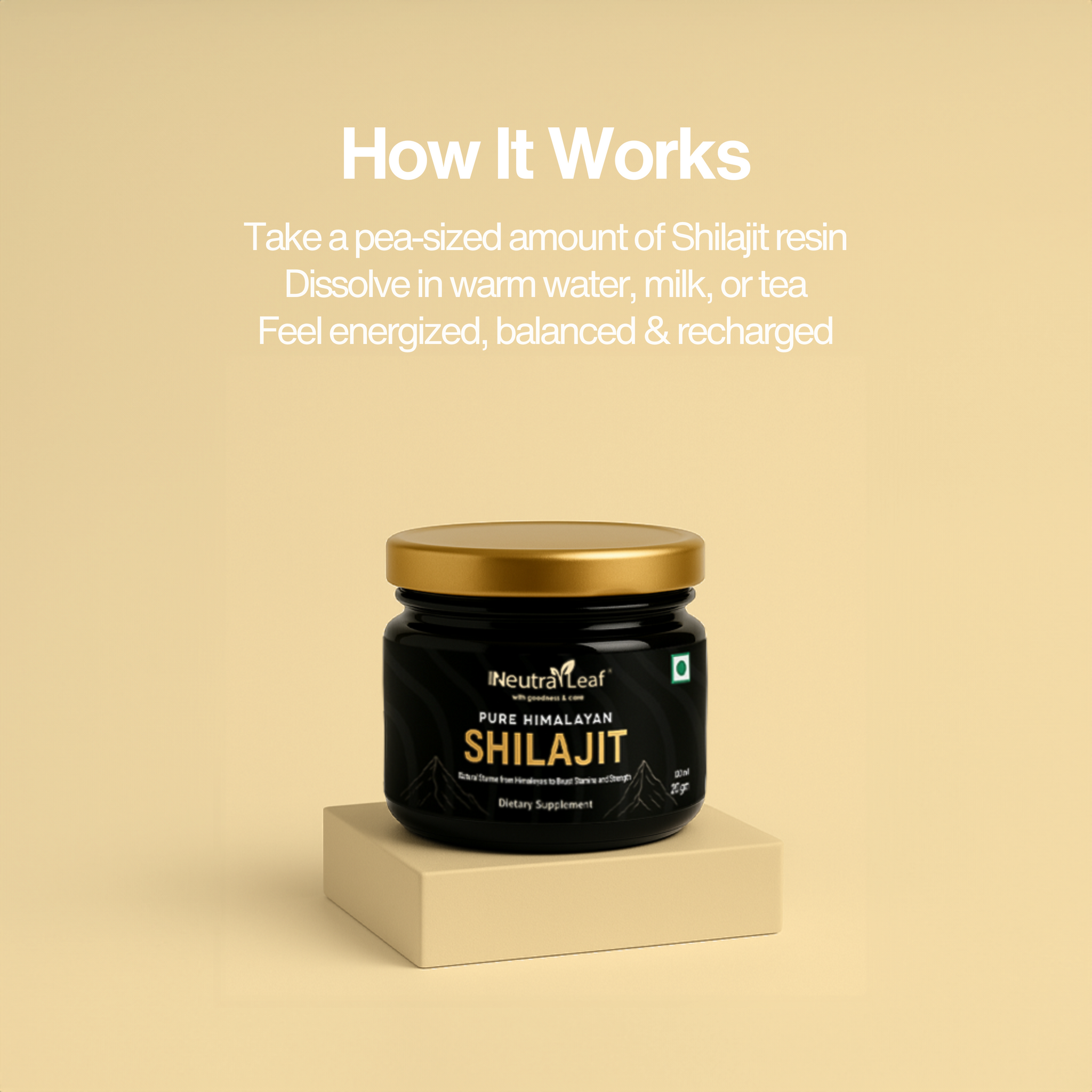 Neutraleaf Himalayan Shilajit - 20g