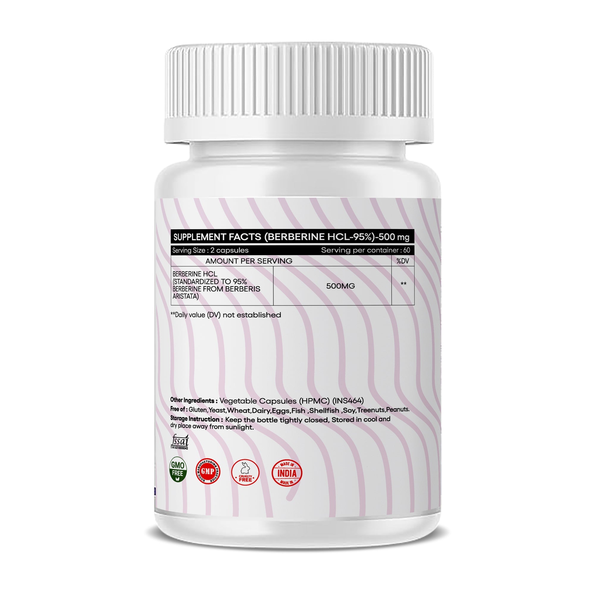 Neutraleaf Berberine - 95% Pack of 60 Capsule